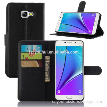 Wholesale Folio Stand Case for Samsung GALAXY A5 A510 PU Leather Flip Cover with Wallet